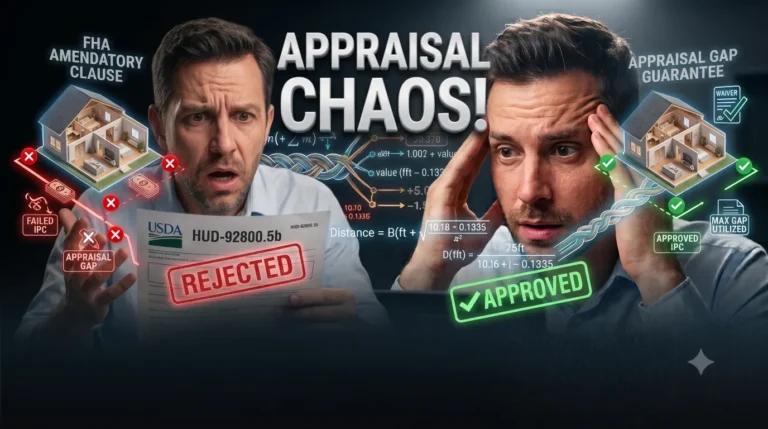 Federal Preemption vs Private Contract: FHA Amendatory Clause (HUD-92800.5b) vs Appraisal Gap Guarantee Addenda (2026/2027)